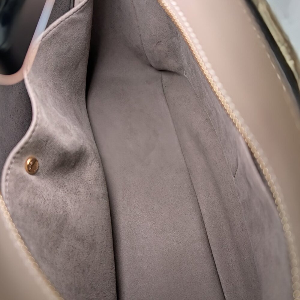 Fendi Brown O’Clock Zip Shoulder Bag Zucca Chenille Bag - Picture 11 of 16